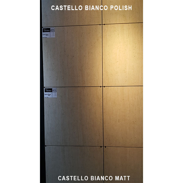 VALENTINO GRESS Valentino Gress Castello Bianco Polished (real holes) 60x60 - 3